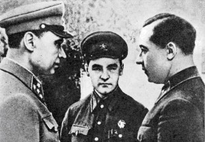 Кирпонос М.П, Бурмистенко М.А., Тупиков В. И. Август 1941.
